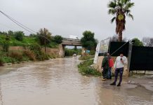Canicattì, sottopasso allagato e crollo di un fabbricato abbandonato in via Pagano: intervento della Protezione civile
