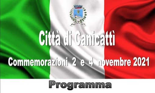 Commemorazione defunti 2021 Canicattì