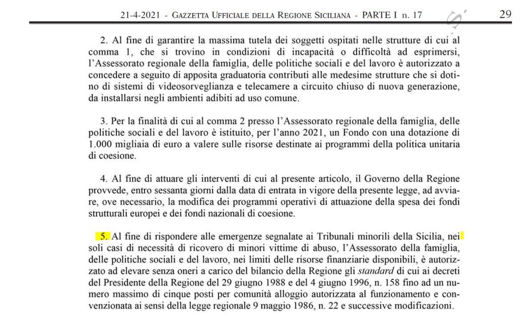 Sicilia, Regione dimentica di fare un decreto: a rischio comunità bambini abusati Sicilia, Regione dimentica di fare un decreto: a rischio comunità bambini abusati