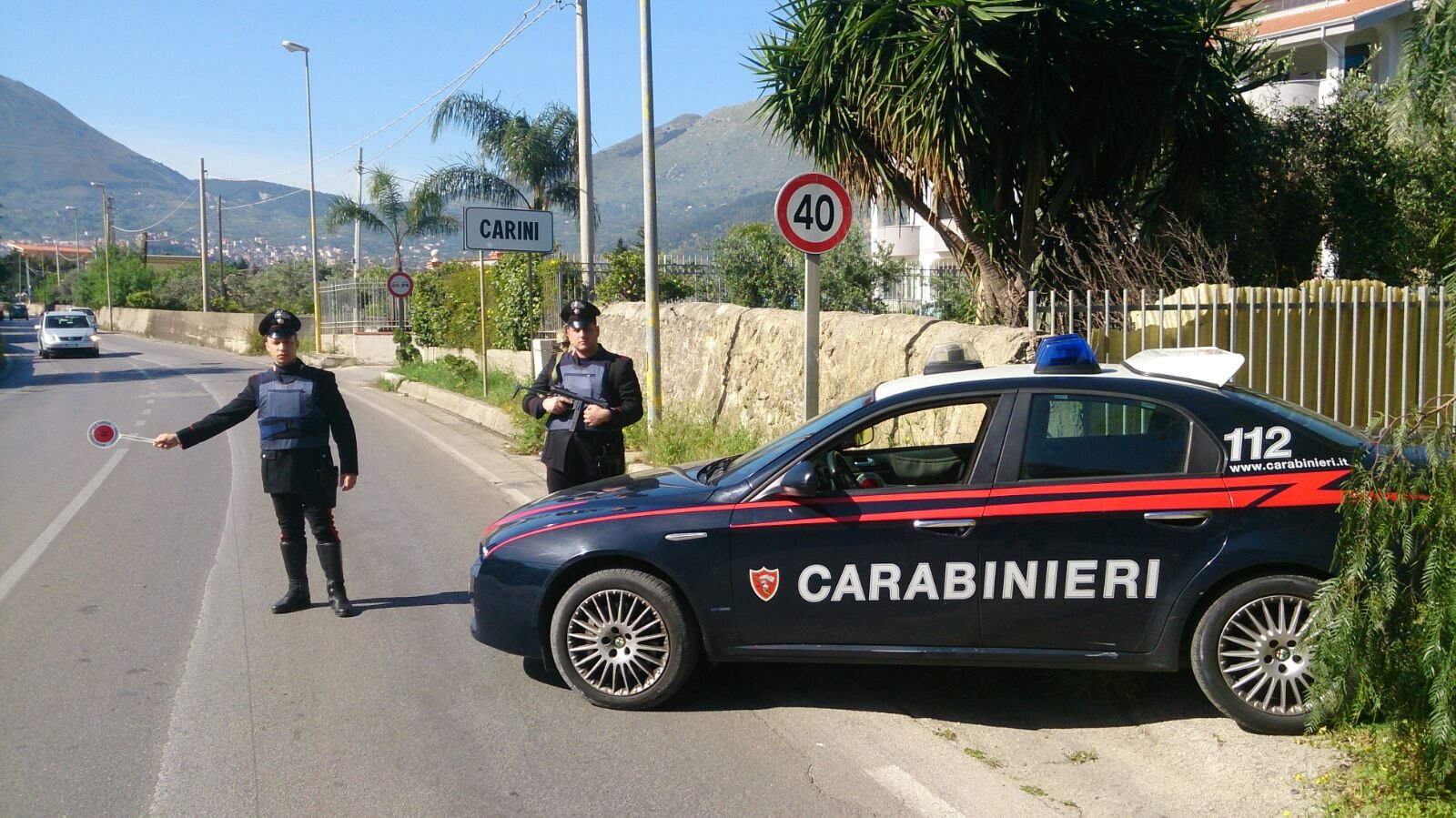 Carini, sorpresi con 120 gr di cocaina: due arresti