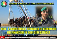 Migranti, Usif: “A Lampedusa il coraggio e l’altruismo dei finanzieri in ogni circostanza”