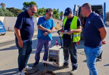 Al via le video ispezioni del sistema di smaltimento delle acque bianche