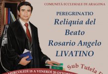 Aragona, da domani la reliquia del beato Rosario Angelo Livatino verrà accolta in città
