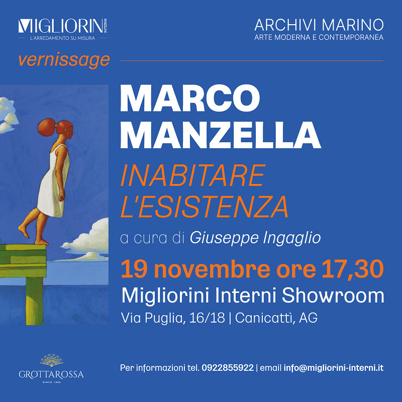 Celebre Vernissage a Canicattì: "Inabitare l’esistenza" di Marco Manzella Incanta - Mostra d'Arte Contemporanea 2023 Celebre Vernissage a Canicattì: "Inabitare l’esistenza" di Marco Manzella Incanta - Mostra d'Arte Contemporanea 2023