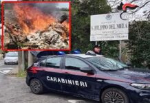 Arrestato a San Filippo del Mela un 30enne per incendio di rifiuti e danneggiamento di auto
