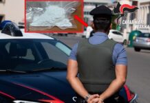 Arrestato a Messina 32enne in fuga con 50 grammi di cocaina, sequestrate oltre 250 dosi