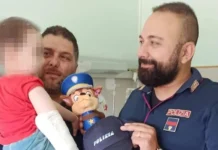 Salvataggio Eroico ad Acireale: Poliziotti Intervengono per Salvare Bambino in Difficoltà Respiratoria